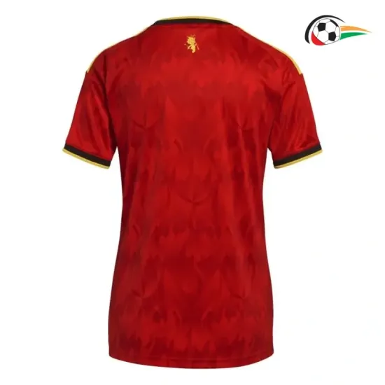 Camisa Titular Feminina Bélgica 2026 Vermelho
