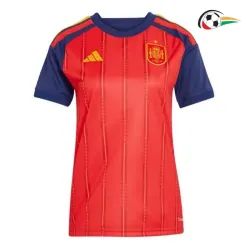Camisa Titular Feminina España 2026 Vermelho