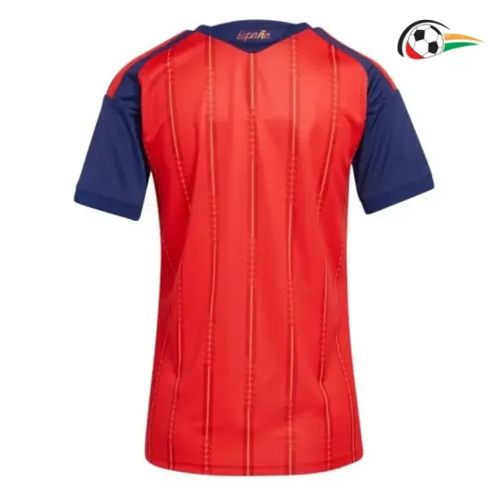 Camisa Titular Feminina España 2026 Vermelho