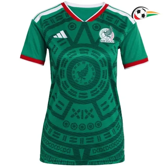 Camisa Titular Feminina México 2026 Verde