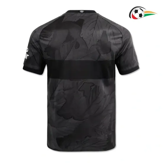 Camisa Alternativa VfB Stuttgart 2025/2026 Cinza/Preto