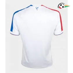 Camisa Reserva Crystal Palace FC 2025/2026 Branco/Azul/Vermelho