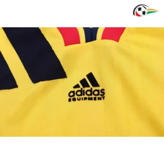 Camisa Retrô Reserva Infantil Arsenal 1993/94 Amarelo