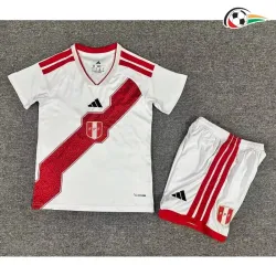 Camisa Titular Infantil Perú 2026 Branco