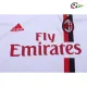 Camisa Retrô Reserva Infantil AC Milan 2011/12 Branco