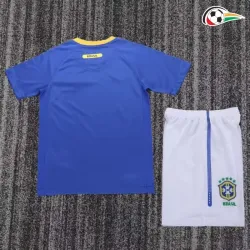 Camisa Retrô Reserva Infantil Brasil 2010 Azul