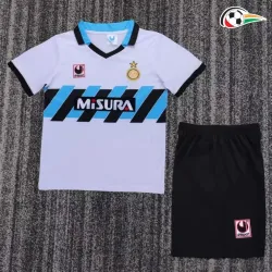 Camisa Retrô Reserva Infantil Inter de Milan 1990/91 Branco