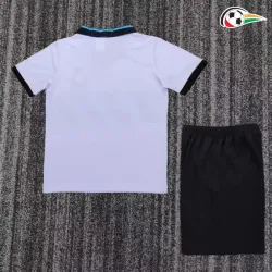 Camisa Retrô Reserva Infantil Inter de Milan 1990/91 Branco