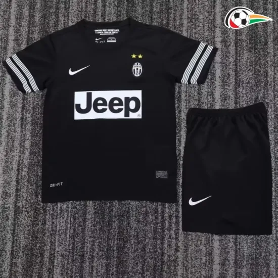 Camisa Retrô Reserva Infantil Juventus 2012/13 Preto