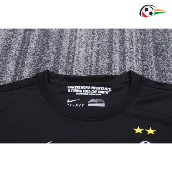 Camisa Retrô Reserva Infantil Juventus 2012/13 Preto