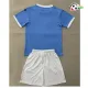 Camisa Titular Infantil Lazio 2025/2026 Azul
