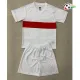 Camisa Infantil VfB Stuttgart 2025/2026 Branco Edição Comemorativa