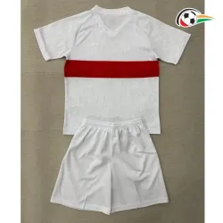 Camisa Infantil VfB Stuttgart 2025/2026 Branco Edição Comemorativa
