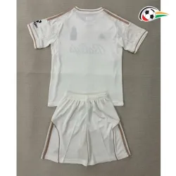 Camisa Reserva Infantil Nottingham Forest 2025/2026 Branco