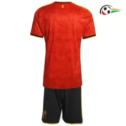 Camisa Titular Infantil Bélgica 2026 Vermelho