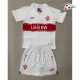 Camisa Titular Infantil VfB Stuttgart 2025/2026 Branco