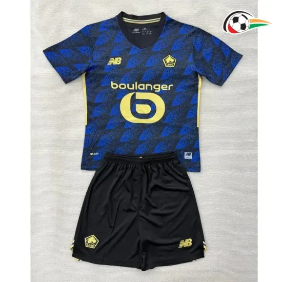 Camisa Alternativa Infantil Lille OSC 2025/2026 Azul