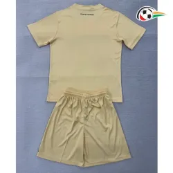 Camisa Alternativa Infantil Monaco 2025/2026 Amarelo Claro