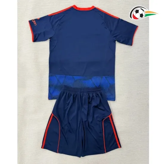 Camisa Alternativa Infantil Nottingham Forest 2025/2026 Azul Marinho