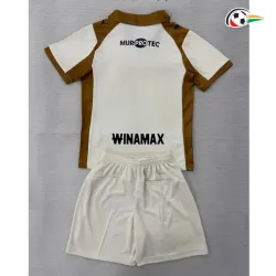 Camisa Alternativa Infantil RC Lens 2025/2026 Branco/Marrom