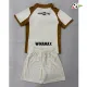 Camisa Alternativa Infantil RC Lens 2025/2026 Branco/Marrom