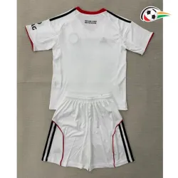 Camisa Reserva Infantil Eintracht Fráncfort 2025/2026 Branco