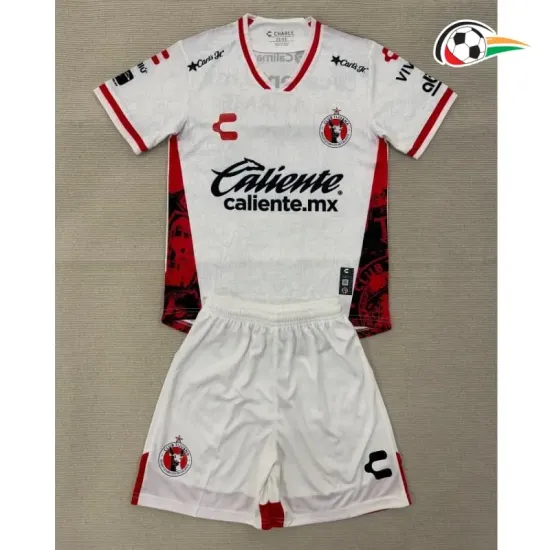 Camisa Reserva Infantil Tijuana 2025/2026 Branco
