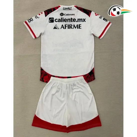 Camisa Reserva Infantil Tijuana 2025/2026 Branco