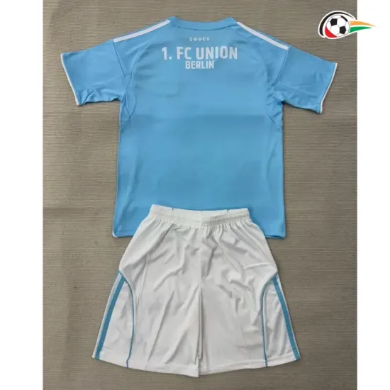 Camisa Alternativa Infantil Union Berlin 2025/2026 Azul Claro