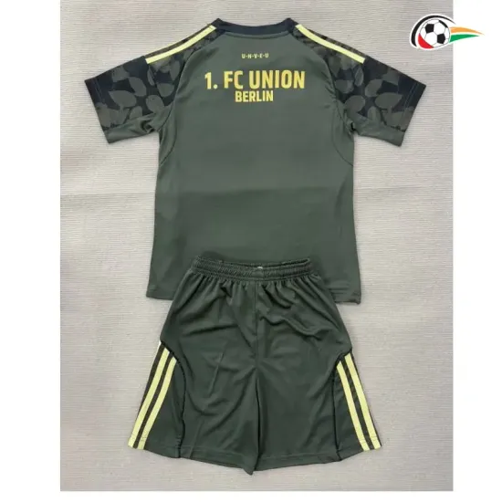 Camisa Reserva Infantil Union Berlin 2025/2026 Preto