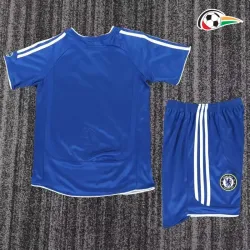 Camisa Retrô Titular Infantil Chelsea 2006/07 Azul