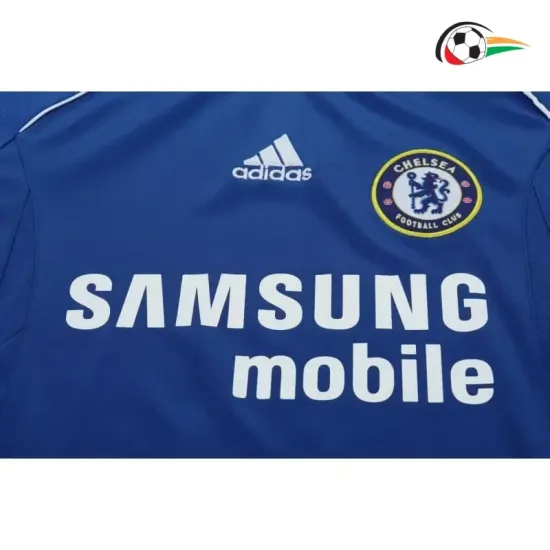 Camisa Retrô Titular Infantil Chelsea 2006/07 Azul