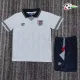 Camisa Retrô Titular Infantil Inglaterra 1990 Branco
