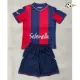 Camisa Titular Infantil Bologna 2025/2026 Vermelho/Azul