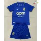 Camisa Reserva Infantil Monaco 2025/2026 Azul/Dourado