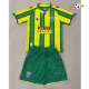 Camisa Reserva Infantil West Bromwich Albion 2025/2026 Verde/Amarelo