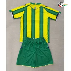 Camisa Reserva Infantil West Bromwich Albion 2025/2026 Verde/Amarelo
