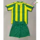 Camisa Reserva Infantil West Bromwich Albion 2025/2026 Verde/Amarelo