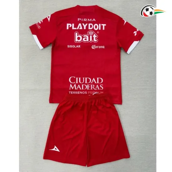 Camisa Titular Infantil Club Necaxa 2025/2026 Vermelho