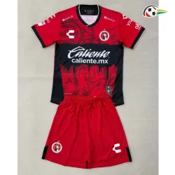 Camisa Titular Infantil Tijuana 2025/2026 Vermelho