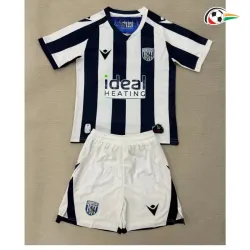 Camisa Titular Infantil West Bromwich Albion 2025/2026 Azul/Branco