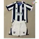 Camisa Titular Infantil West Bromwich Albion 2025/2026 Azul/Branco