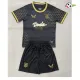 Camisa Alternativa Infantil Burnley FC 2025/2026 Preto