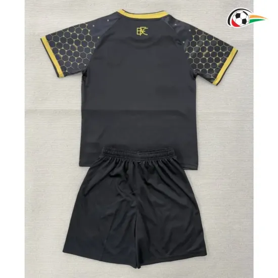 Camisa Alternativa Infantil Burnley FC 2025/2026 Preto