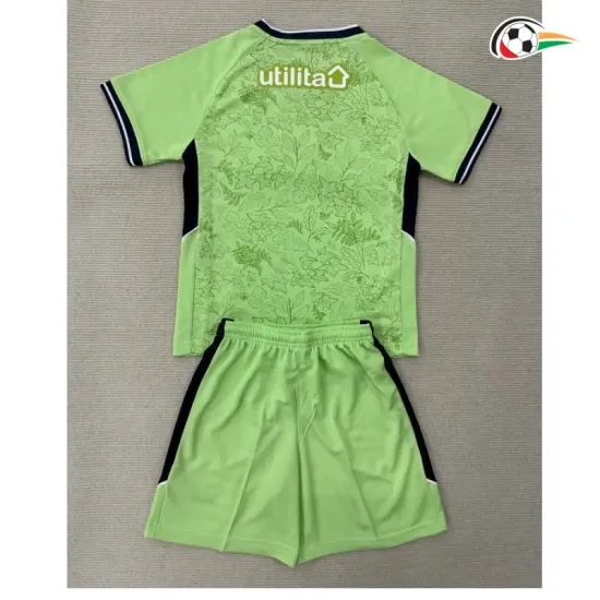 Camisa Alternativa Infantil Luton Town 2025/2026 Verde