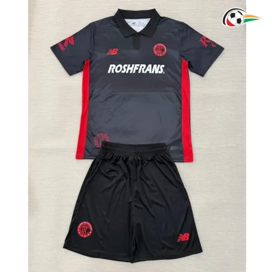 Camisa Alternativa Infantil Toluca 2025/2026 Preto