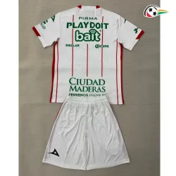 Camisa Reserva Infantil Club Necaxa 2025/2026 Branco