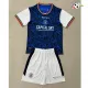 Camisa Reserva Infantil Luton Town 2025/2026 Azul/Branco
