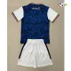 Camisa Reserva Infantil Luton Town 2025/2026 Azul/Branco