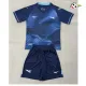 Camisa Alternativa Infantil Lazio 2025/2026 Azul Escuro